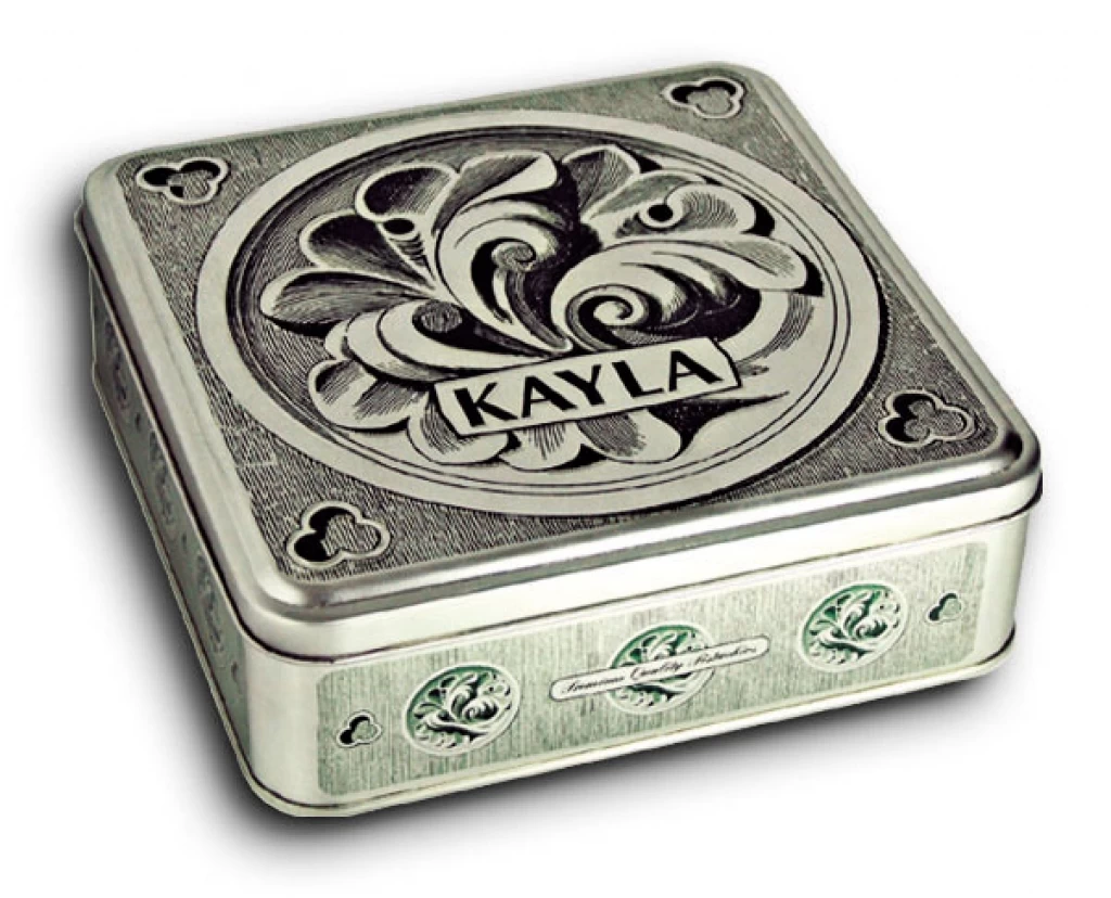 Square Tin Box 11