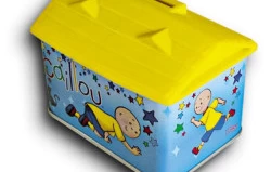 Decorative Plastic Roof Tin Piggy Bank 2 Metal Box