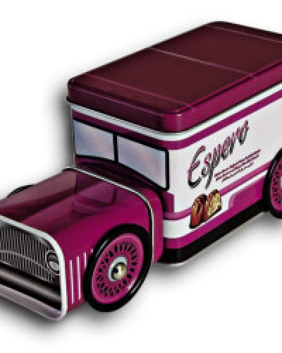 Tin Decorative Car-Shaped Box